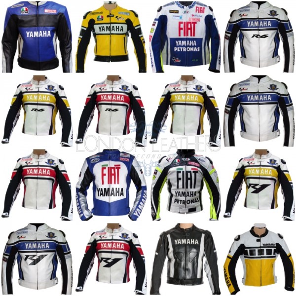 Custom Made YAMA Leather Motorbike Jacket